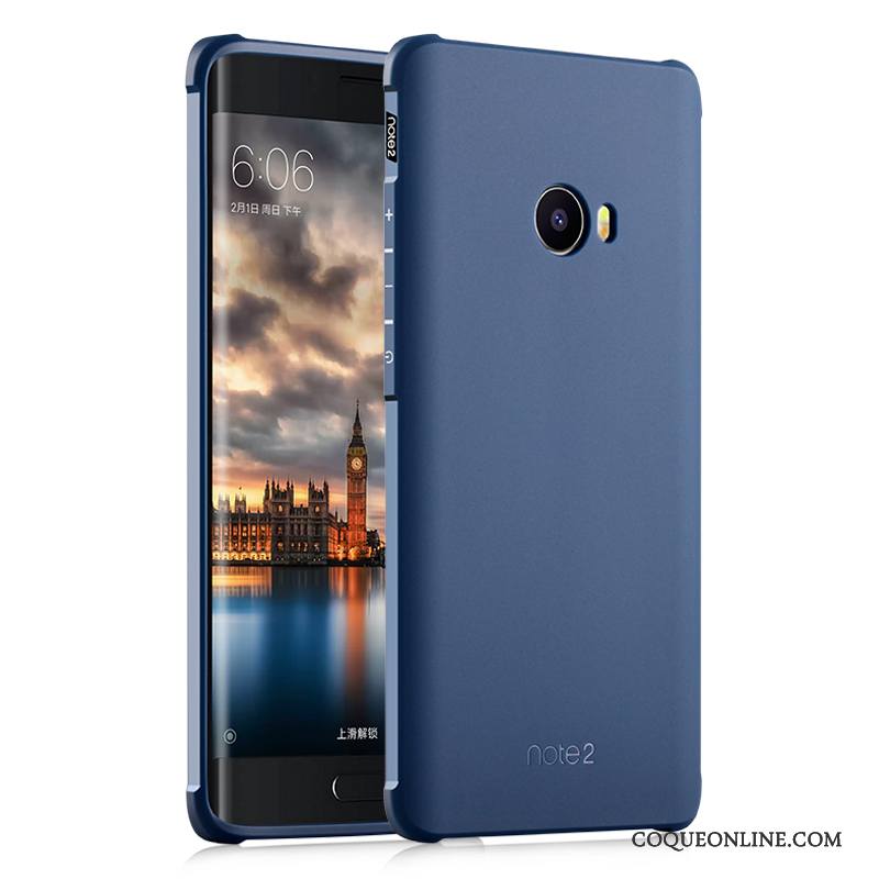 Mi Note 2 Légères Incassable Coque De Téléphone Petit Étui Bleu Protection