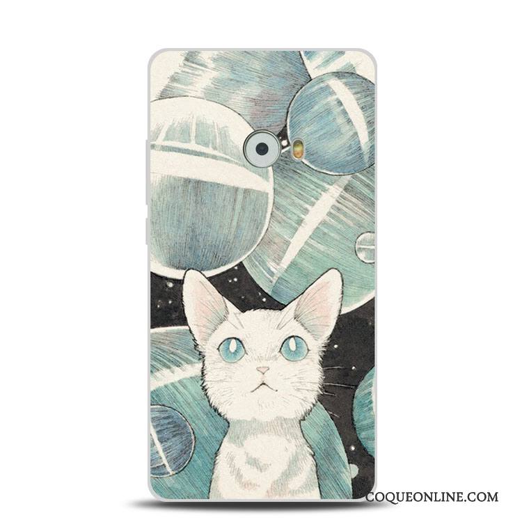 Mi Note 2 Poulet Gaufrage Support Bleu Coque Petit Fluide Doux