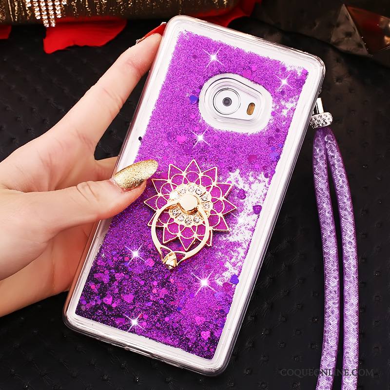 Mi Note 2 Protection Quicksand Violet Incassable Coque De Téléphone Étui Silicone