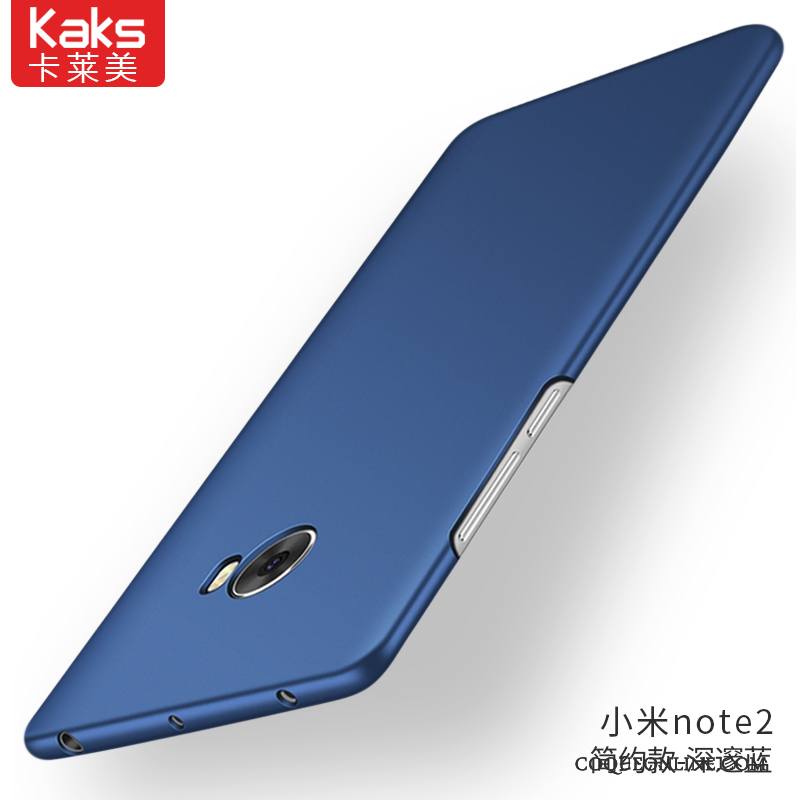 Mi Note 2 Protection Étui Coque Incassable Délavé En Daim Personnalité De Téléphone