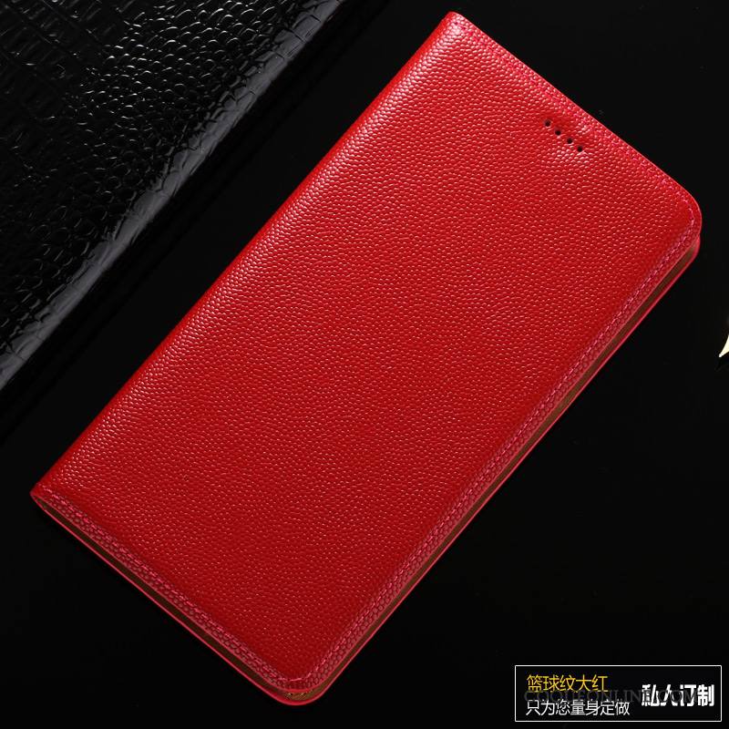 Mi Note 2 Étui Jaune Téléphone Portable Petit Cuir Véritable Coque De Téléphone Housse