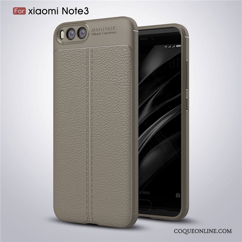 Mi Note 3 Coque De Téléphone Tout Compris Fluide Doux Incassable Téléphone Portable Étoile Petit