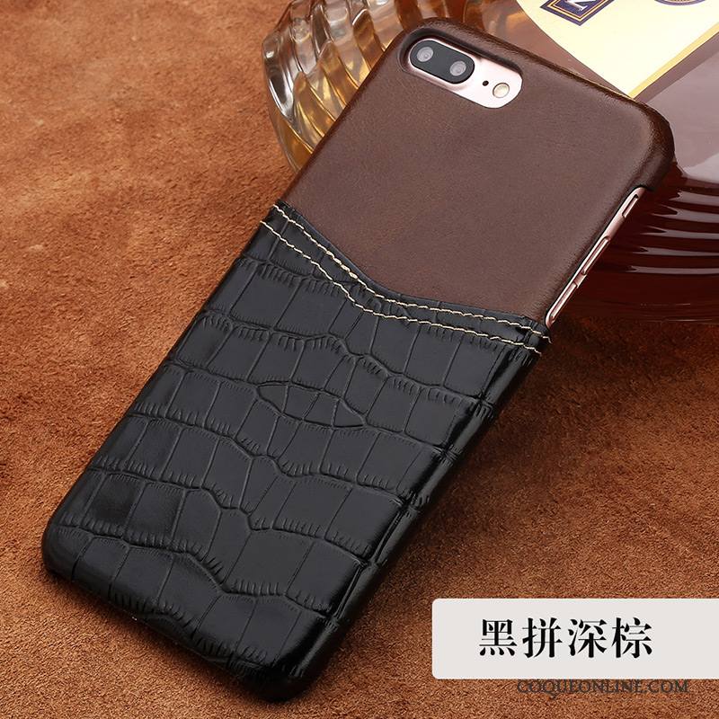 Mi Note 3 Coque Incassable Protection Couvercle Arrière Crocodile Modèle Petit Cuir Véritable Étui