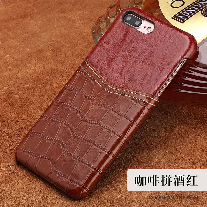 Mi Note 3 Coque Incassable Protection Couvercle Arrière Crocodile Modèle Petit Cuir Véritable Étui