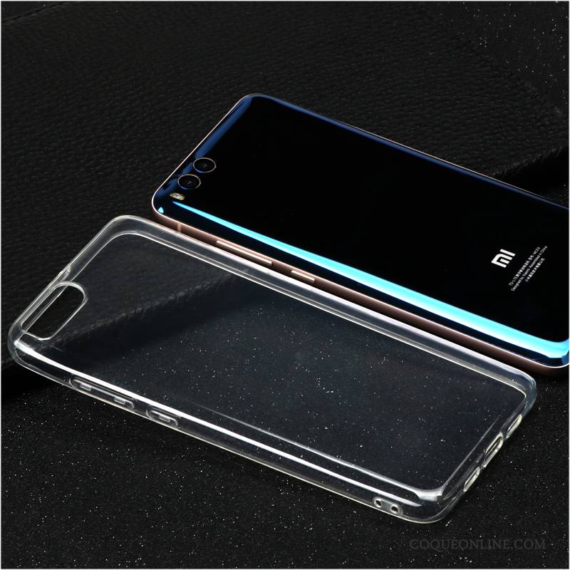 Mi Note 3 Coque Transparent Incassable Rouge Protection Étui Petit Tout Compris