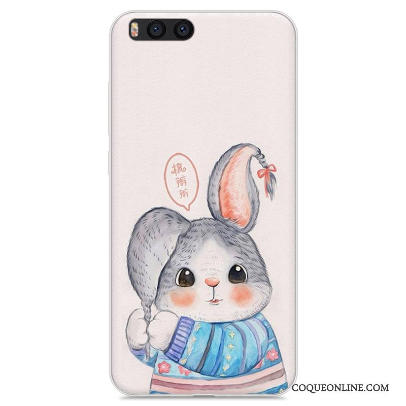 Mi Note 3 Dessin Animé Silicone Étui Incassable Coque De Téléphone Gris Fluide Doux