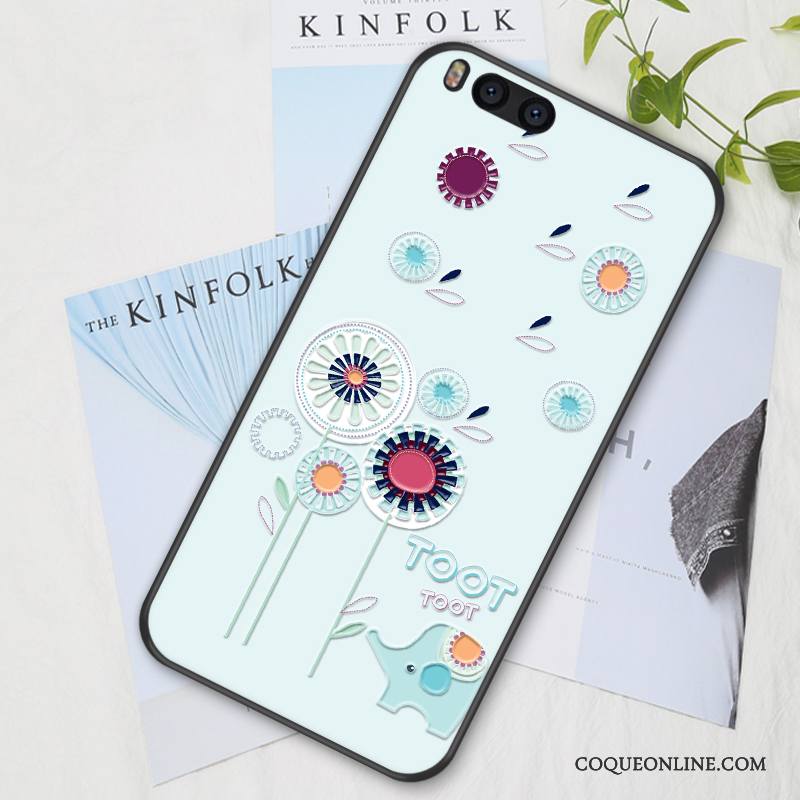 Mi Note 3 Fluide Doux Personnalité Coque De Téléphone Peinture Incassable Petit Créatif