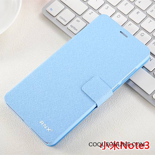 Mi Note 3 Housse Bleu Clair Tout Compris Incassable Protection Coque De Téléphone Étui