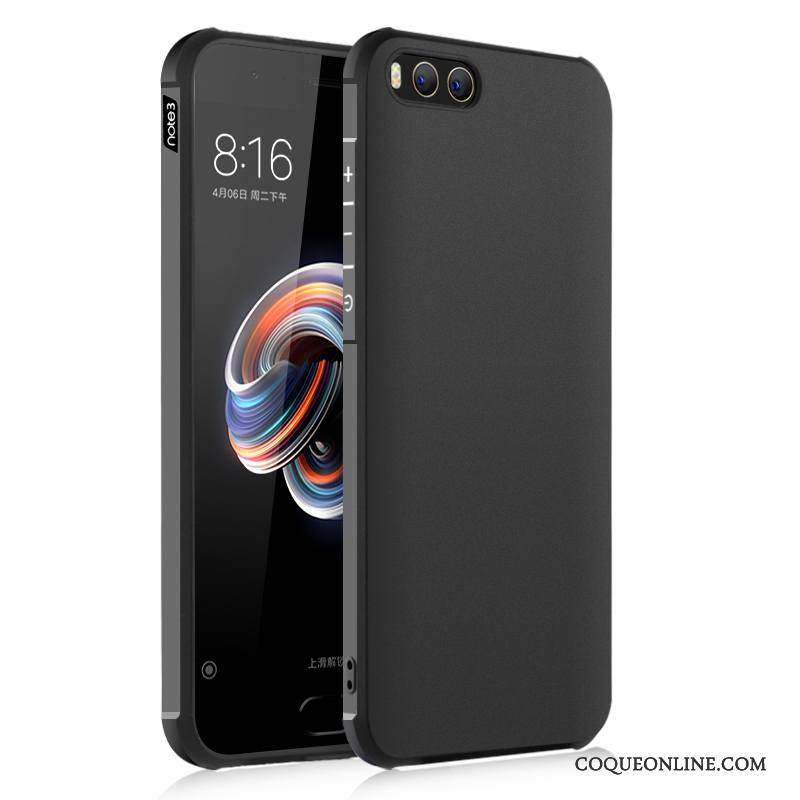 Mi Note 3 Incassable Silicone Personnalité Noir Coque Tout Compris Étui