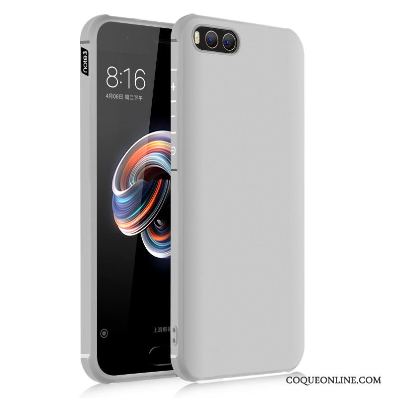 Mi Note 3 Incassable Silicone Personnalité Noir Coque Tout Compris Étui