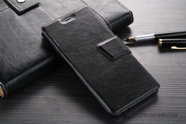 Mi Note 3 Incassable Étui Étui En Cuir Rouge Coque De Téléphone Téléphone Portable Tendance