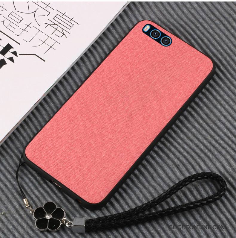 Mi Note 3 Simple Téléphone Portable Coque Cuir Fluide Doux Silicone Petit