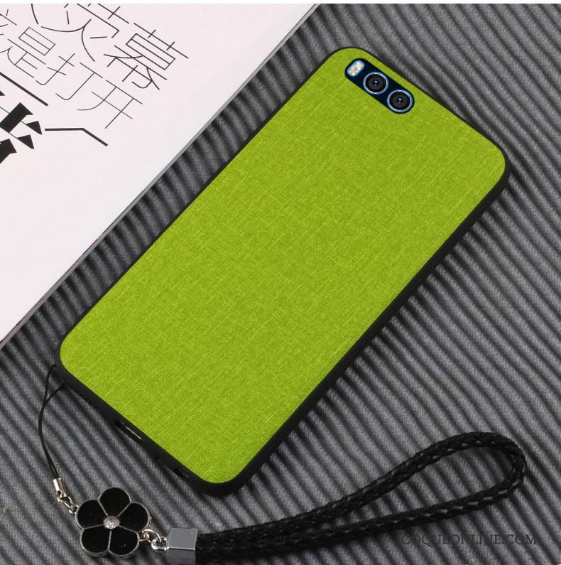 Mi Note 3 Simple Téléphone Portable Coque Cuir Fluide Doux Silicone Petit