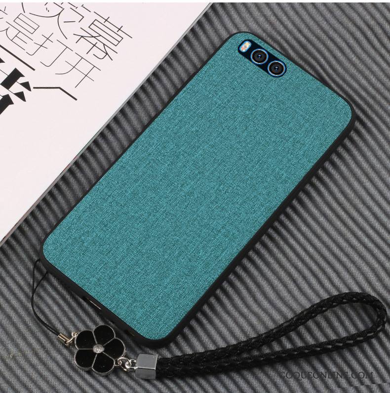 Mi Note 3 Simple Téléphone Portable Coque Cuir Fluide Doux Silicone Petit