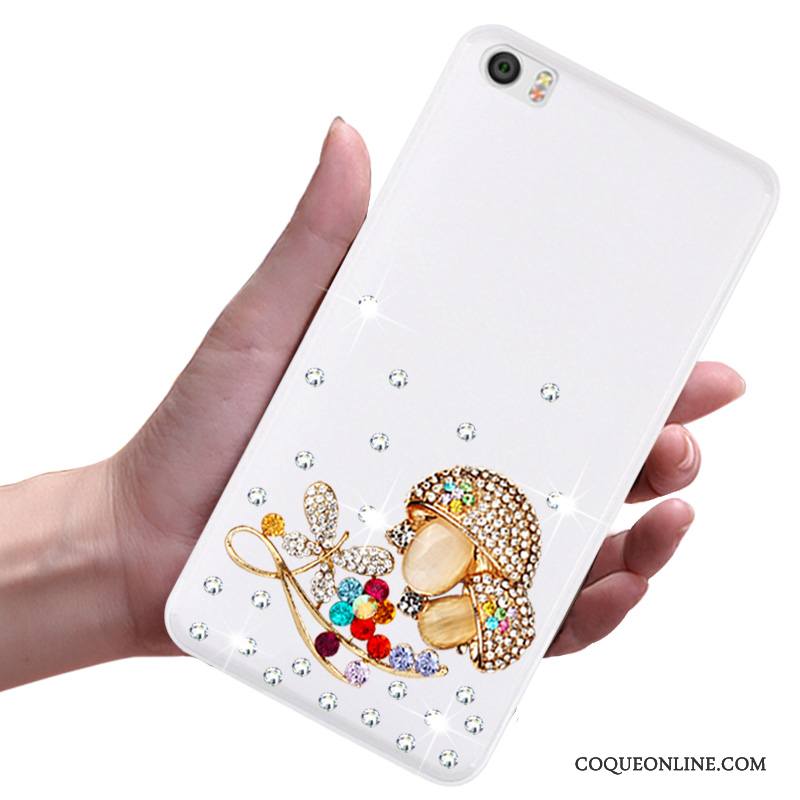 Mi Note Coque De Téléphone Strass Étui Protection Petit Fluide Doux