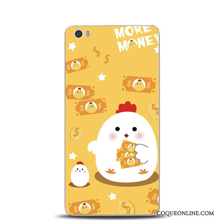 Mi Note Coque Silicone De Téléphone Petit Gaufrage Rose Support