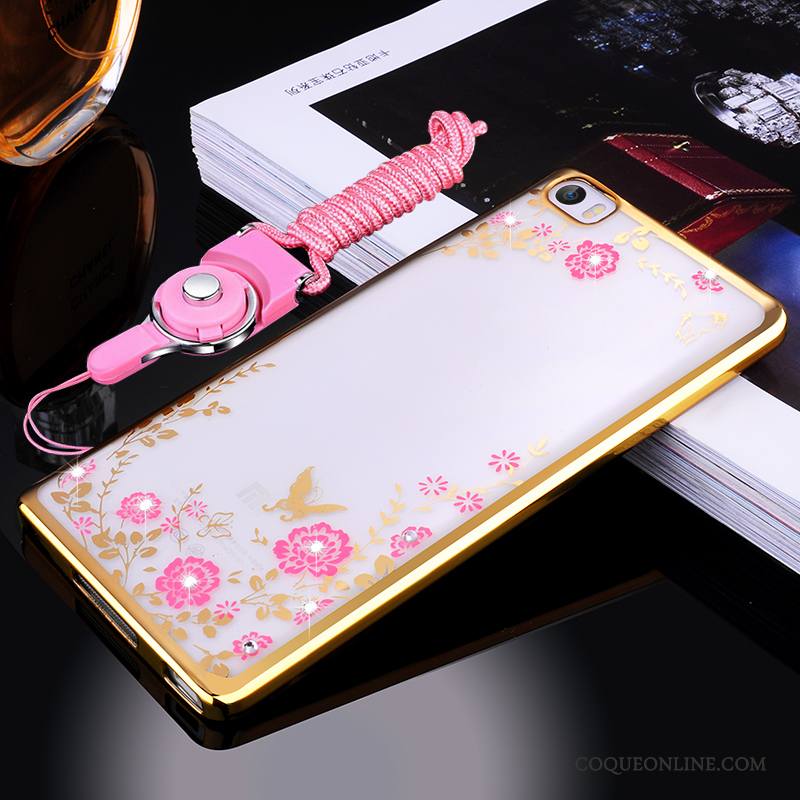 Mi Note Coque Silicone Protection Petit Ornements Suspendus Incassable Fluide Doux Étui