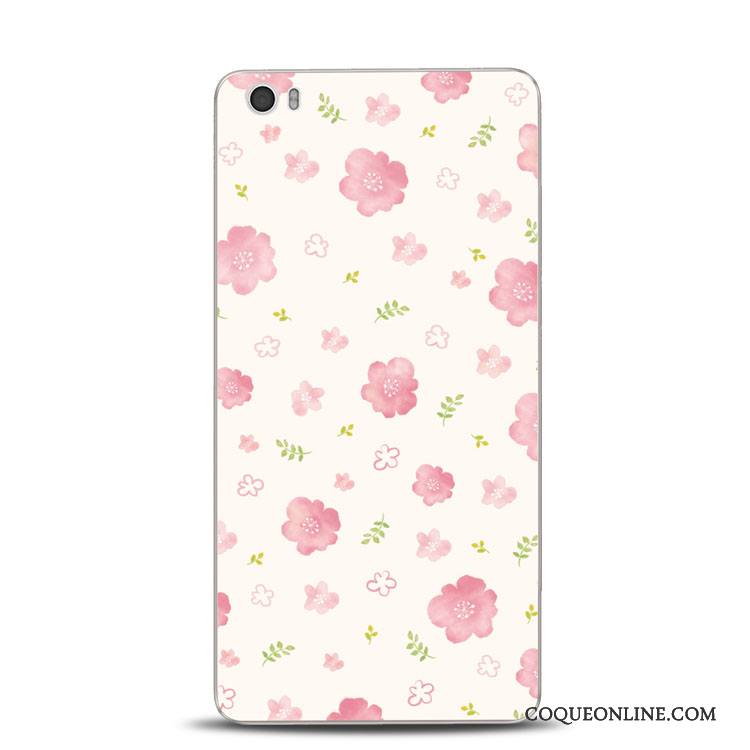 Mi Note Dentelle Gaufrage Petit Vert Rose Fluide Doux Coque