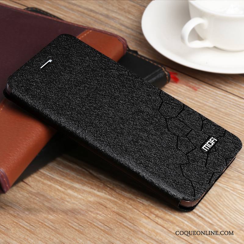 Mi Note Housse Étui En Cuir Petit Coque De Téléphone Incassable Protection Argent