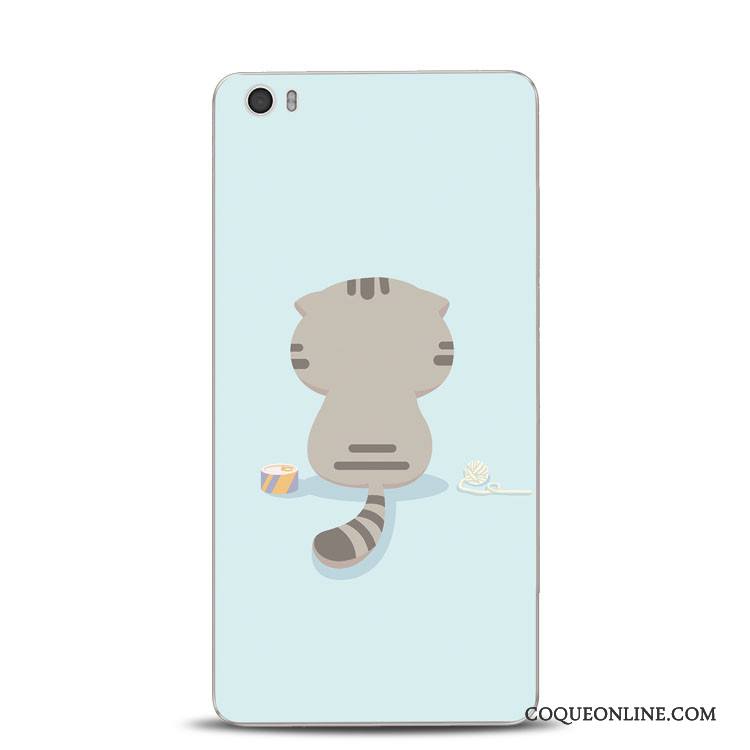 Mi Note Petit Coque De Téléphone Gris Rose Support Chat Silicone