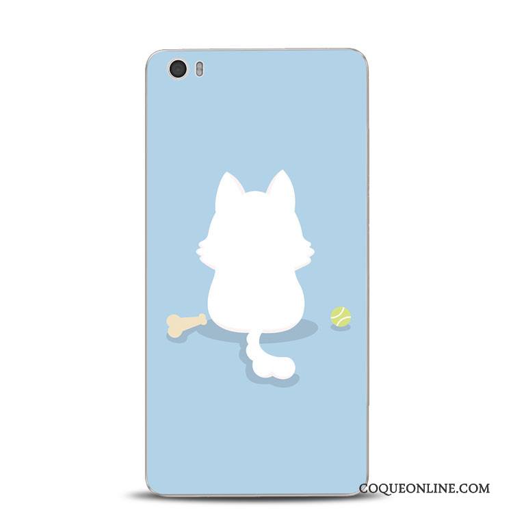 Mi Note Petit Coque De Téléphone Gris Rose Support Chat Silicone