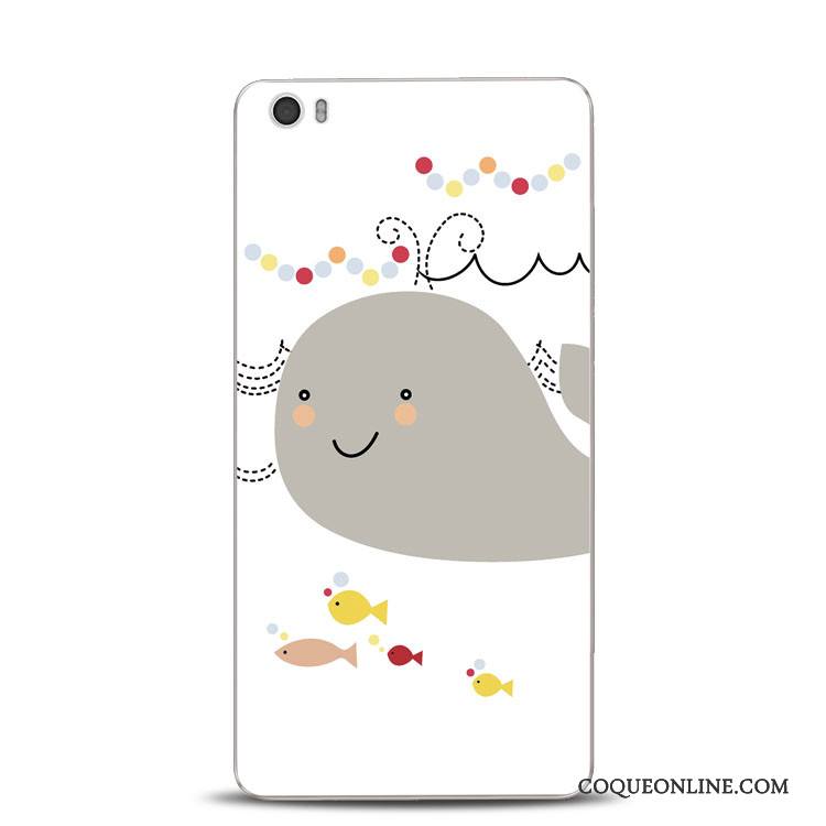 Mi Note Petit Coque De Téléphone Gris Rose Support Chat Silicone