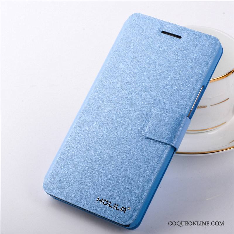 Mi Note Étui Téléphone Portable Coque De Téléphone Protection Étui En Cuir Bleu Clair Housse