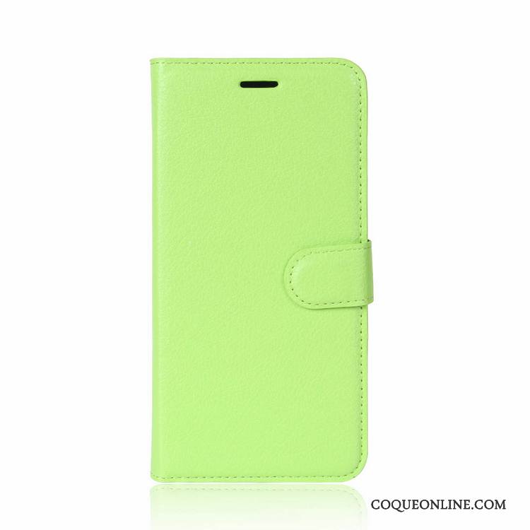 Moto C Plus Vert Étui Coque Protection Housse Portefeuille Téléphone Portable