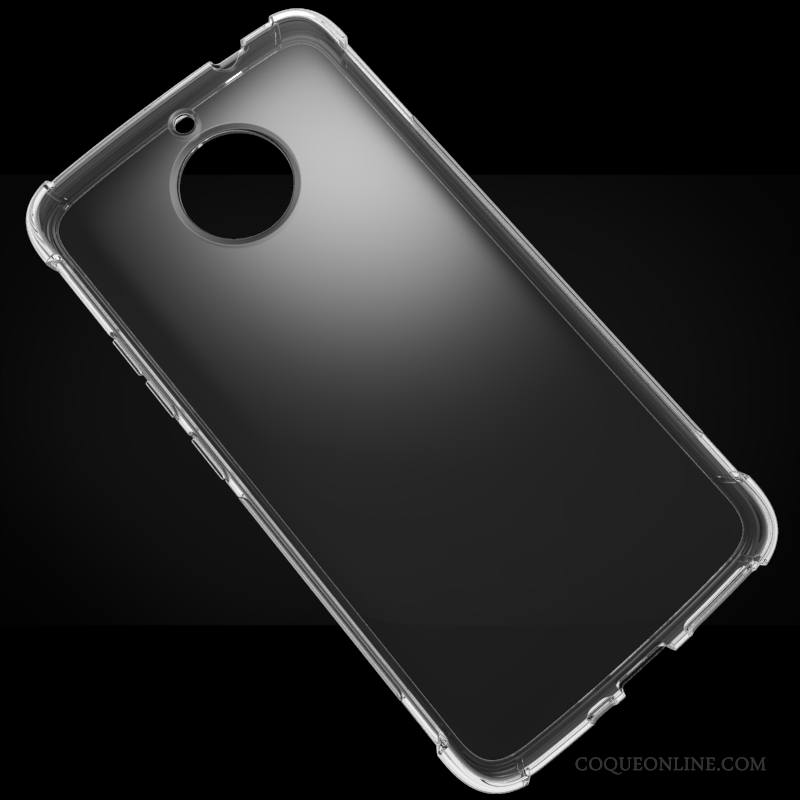 Moto E4 Plus Téléphone Portable Protection Coque Antidérapant Fluide Doux Étui Noir