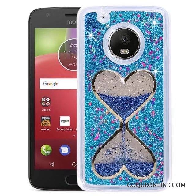 Moto E4 Rose Étui Protection Tout Compris Fluide Doux Coque Incassable