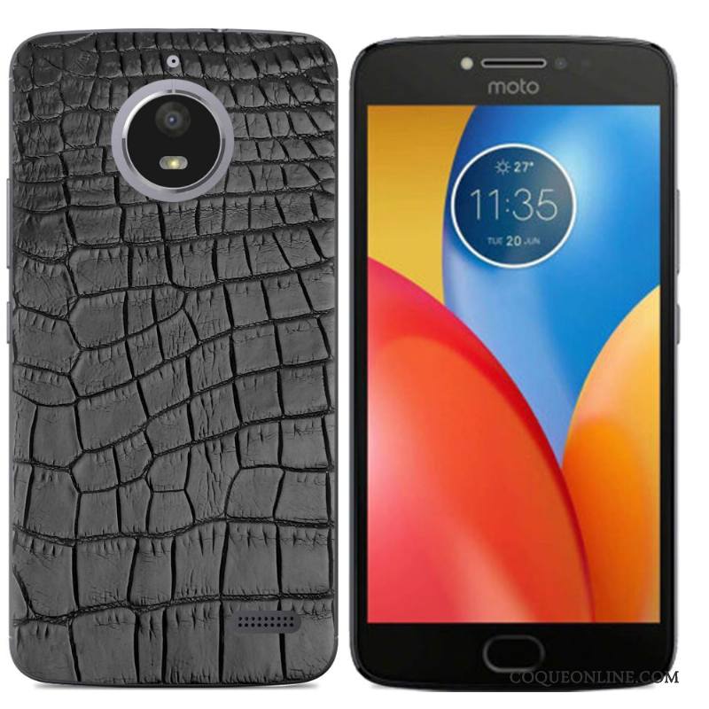 Moto E4 Téléphone Portable Peinture Silicone Coque Créatif Tout Compris Fluide Doux