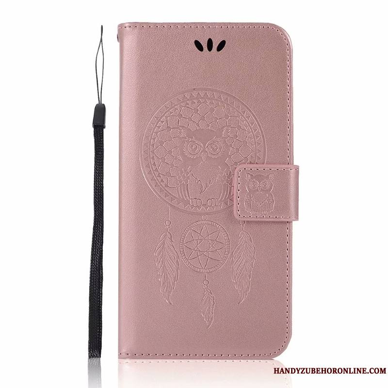 Moto E6 Plus Étui Coque De Téléphone Violet Incassable Modèle Fleurie Housse Étui En Cuir