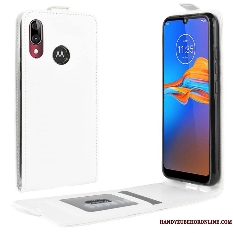 Moto E6 Plus Étui Incassable Protection Coque De Téléphone Housse Étui En Cuir