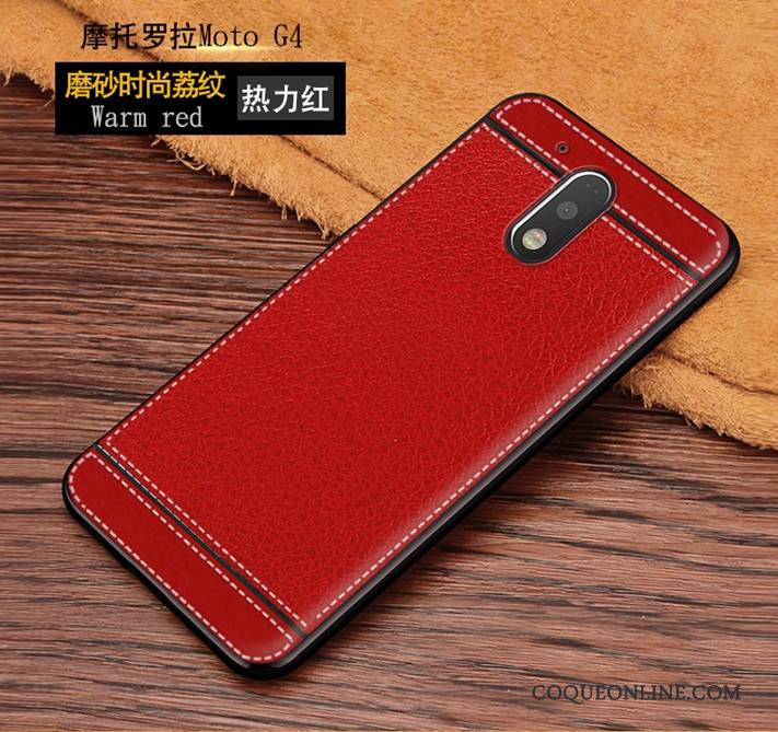 Moto G4 Play Coque De Téléphone Modèle Fleurie Étui Tout Compris Cuir Incassable Protection