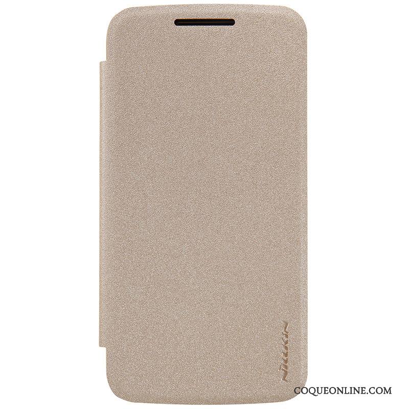 Moto G4 Play Protection Or Étui Téléphone Portable Étui En Cuir Coque Blanc