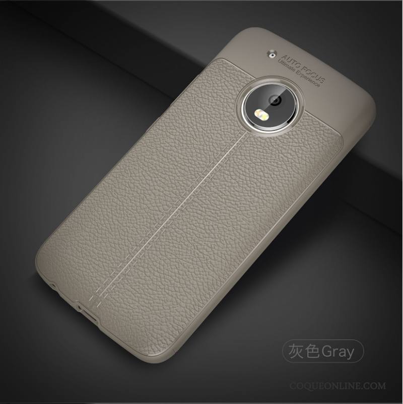 Moto G5 Coque Tout Compris Incassable Protection Silicone Étui Fluide Doux Téléphone Portable