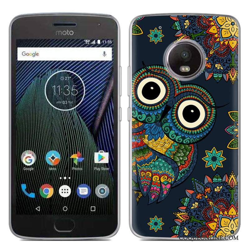 Moto G5 Créatif Nouveau Chaud Gris Coque De Téléphone Fluide Doux Peinture