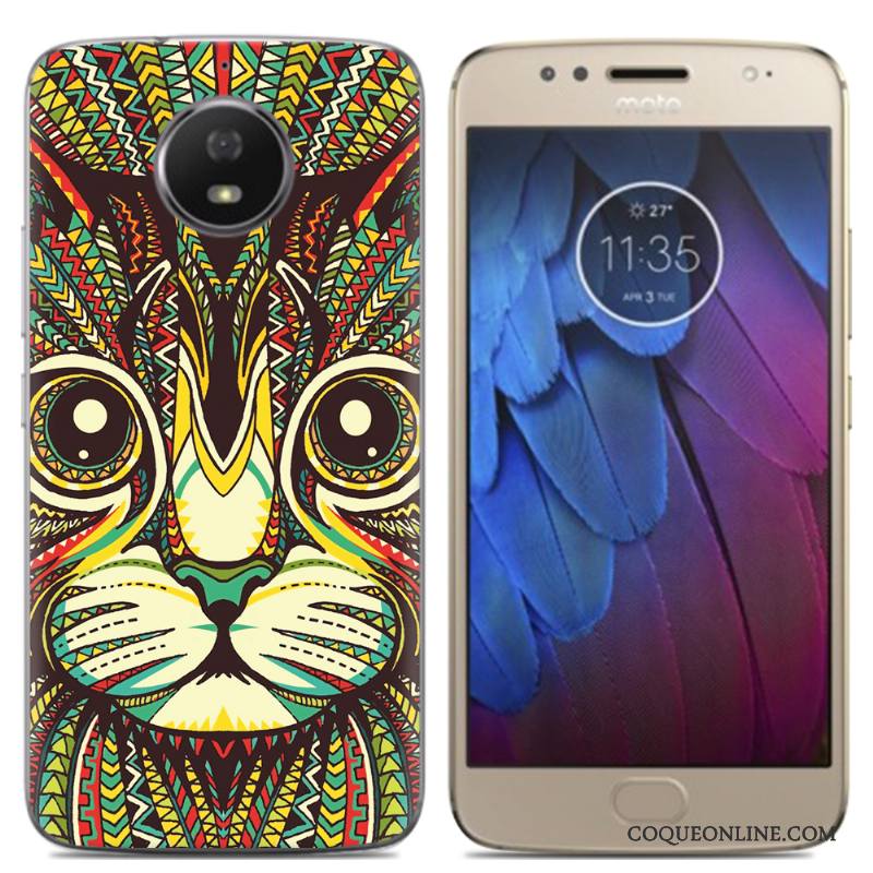 Moto G5 Incassable Coque De Téléphone Tendance Téléphone Portable Silicone Protection Étui