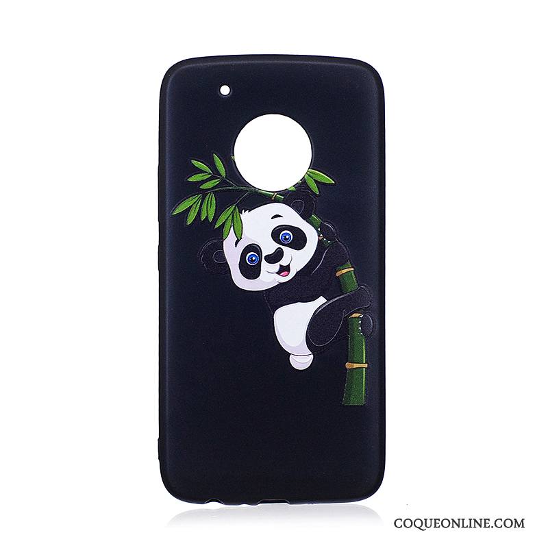 Moto G5 Plus Fluide Doux Gaufrage Dessin Animé Tendance Peinture Étui Coque De Téléphone