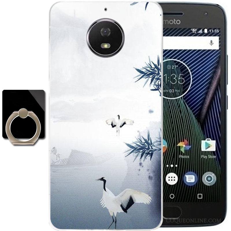 Moto G5 Plus Incassable Rose Protection Étui Coque De Téléphone