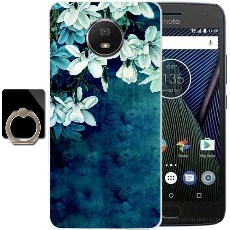 Moto G5 Plus Incassable Rose Protection Étui Coque De Téléphone