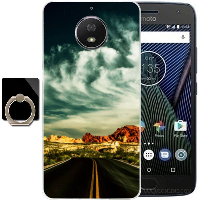 Moto G5 Plus Incassable Rose Protection Étui Coque De Téléphone