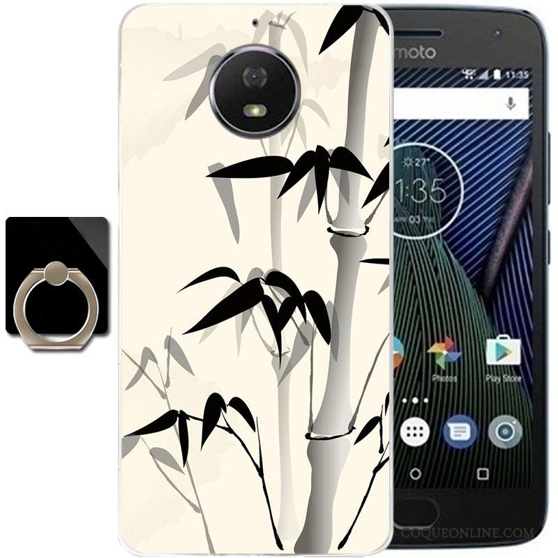 Moto G5 Plus Incassable Rose Protection Étui Coque De Téléphone