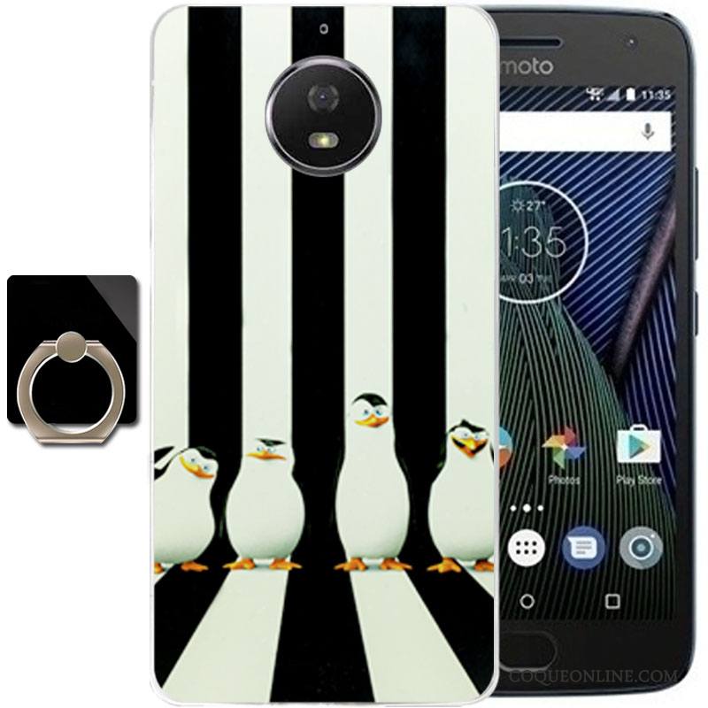 Moto G5 Plus Incassable Rose Protection Étui Coque De Téléphone