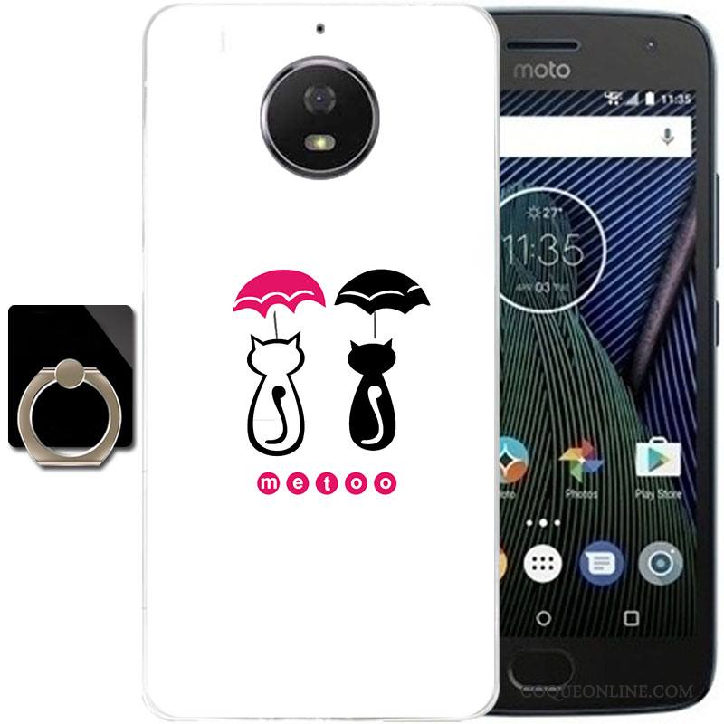 Moto G5 Plus Protection Coque De Téléphone Étui Incassable Fluide Doux Tout Compris Silicone