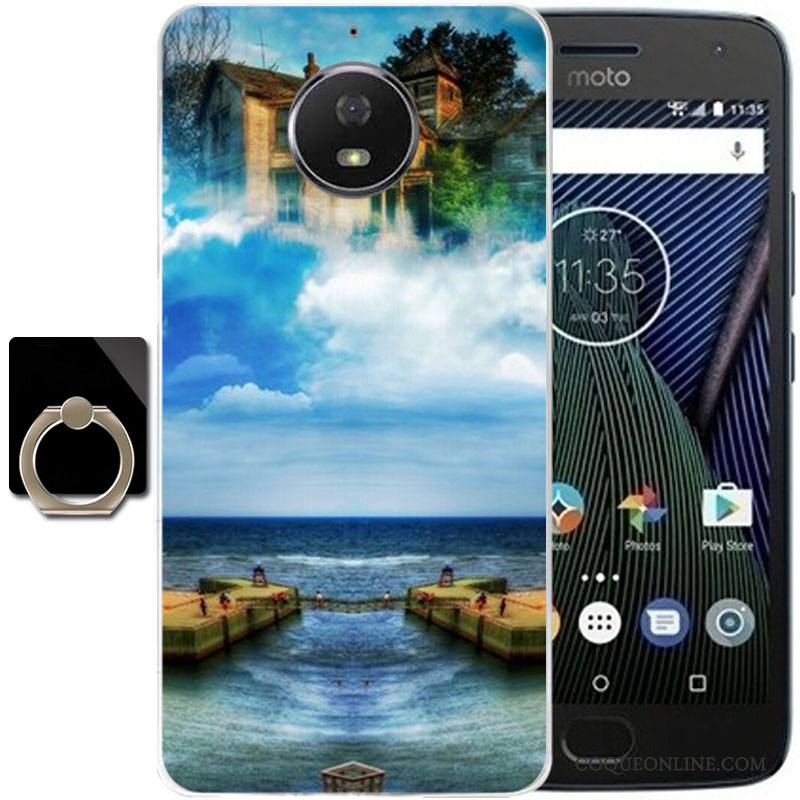 Moto G5 Plus Protection Coque De Téléphone Étui Incassable Fluide Doux Tout Compris Silicone