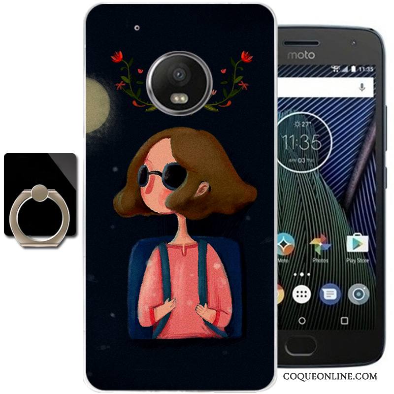 Moto G5 Plus Protection Tout Compris Frais Coque Mode Tendance Étui