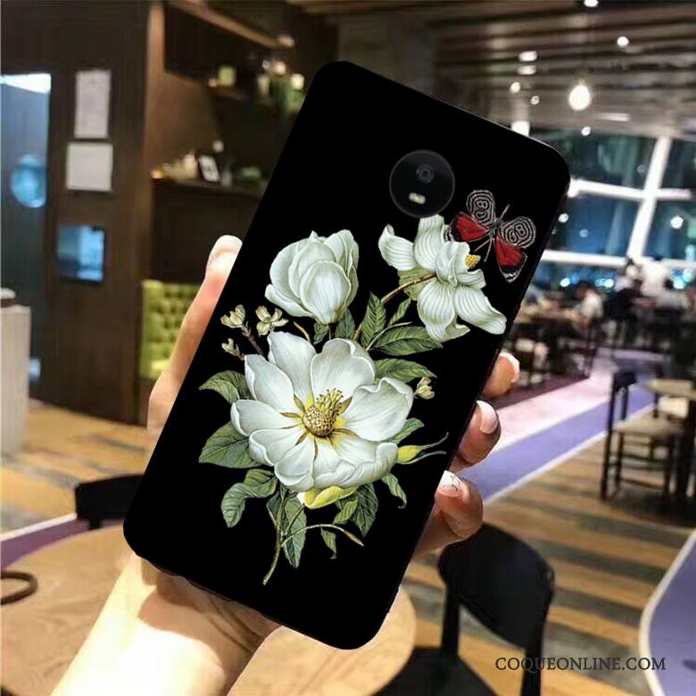 Moto G5s Coque De Téléphone Peinture Étui Téléphone Portable Fluide Doux Rose