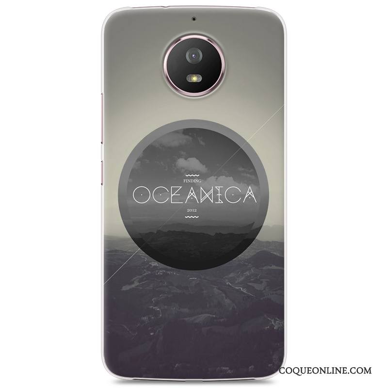 Moto G5s Coque Fluide Doux Bleu Protection Incassable Étui Créatif Tout Compris