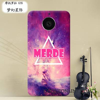 Moto G5s Protection Bordure Coque De Téléphone Étui Rose Fluide Doux Peinture